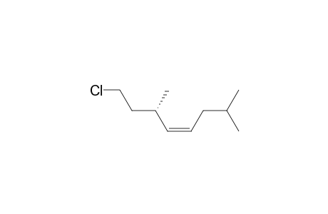 4-Octene, 1-chloro-3,7-dimethyl-, [S-(Z)]-