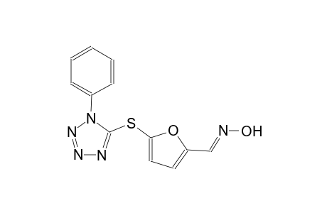 5-[(1-phenyl-1H-tetraazol-5-yl)sulfanyl]-2-furaldehyde oxime