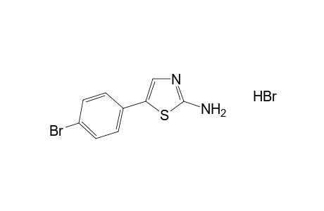 2-amino-5-(p-bromophenyl)thiazole, monohydrobromide
