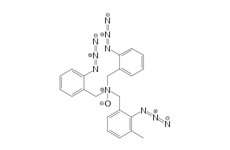 Bis(2-azidobenzyl)(2-azido-3-methylbenzyl)amine N-oxide