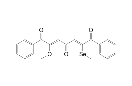 (2Z,5Z)-2-methoxy-6-(methylseleno)-1,7-diphenyl-hepta-2,5-diene-1,4,7-trione
