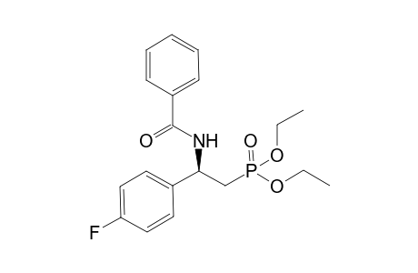 (R)-Diethyl 2-benzamido-2-(4-fluorophenyl)ethylphosphonate