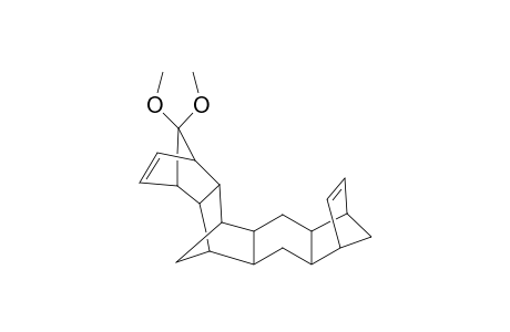 1,4-Dimethoxymethylene-5,12:7,10-bimethano-octahydronaphthacene