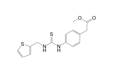 methyl [4-({[(2-thienylmethyl)amino]carbothioyl}amino)phenyl]acetate