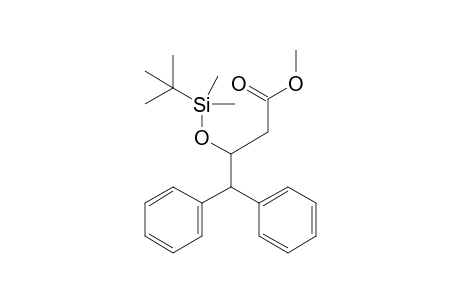 Methyl 3-(t-Butyldimethylsiloxy)-4,4-diphenylbutanoate