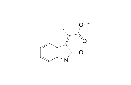 (2Z)-2-(2-ketoindolin-3-ylidene)propionic acid methyl ester