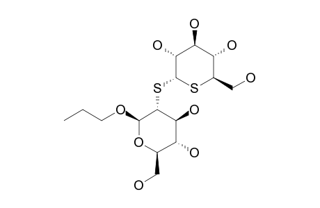 PROPYL-2-THIO-2-S-(5'-THIO-ALPHA-D-GLUCOPYRANOSYL)-BETA-D-GLUCOPYRANOSIDE