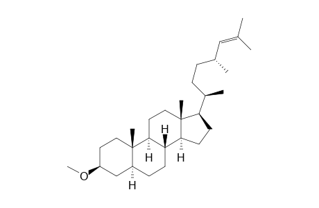 26,27-Dinorcholestane, 3-methoxy-24-(2-methyl-1-propenyl)-, (3.beta.,5.alpha.,24R)-
