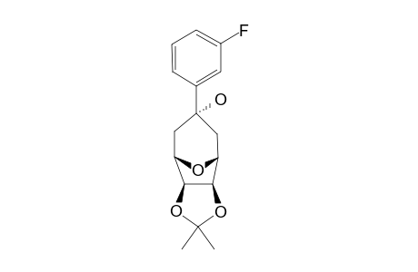 3-(3-FLUOROPHENYL)-EXO-6,EXO-7-ISOPROPYLIDENEDIOXY-8-OXABICYCLO-[3.2.1]-OCTAN-ENDO-3-OL