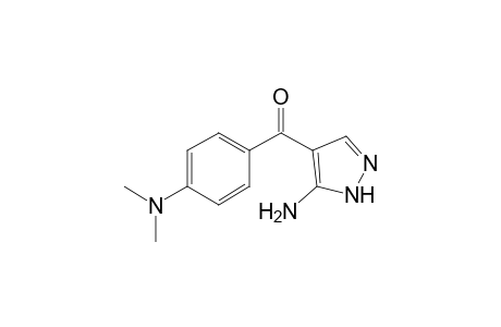 (5-Amino-1H-pyrazol-4-yl)(4-(dimethylamino)phenyl)methanone