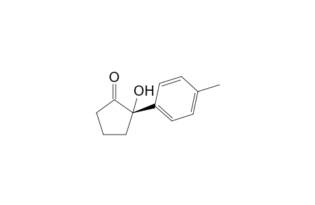(S)-2-Hydroxy-2-(p-tolyl)cyclopentanone