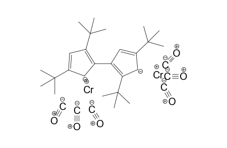 Hexacarbonyl-mu-(1,1',3,3'-tetra-tert-butyl-5,5'-pentafulvalene)dichromium