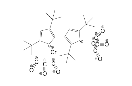 Hexacarbonyl-mu-(1,1',3,3'-tetra-tert-butyl-5,5'-pentafulvalene)dichromium