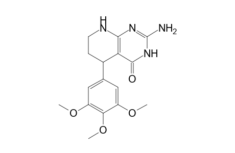 2-Amino-5,6,7,8-tetrahydro-5-(3,4,5-trimethoxyphenyl)pyrido[2,3-d]pyrimidin-4-one