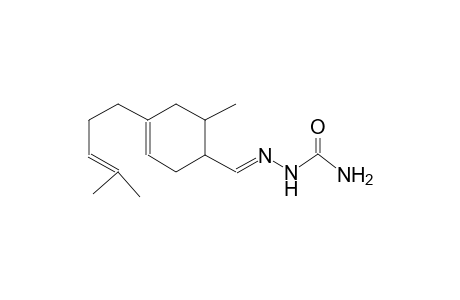 6-methyl-4-(4-methyl-3-pentenyl)-3-cyclohexene-1-carbaldehydesemicarbazone