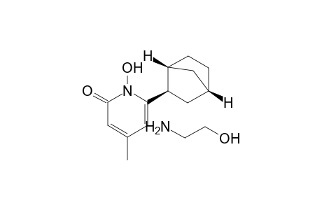 6-((1R,2R,4S)-Bicyclo[2.2.1]heptan-2-yl)-1-hydroxy-4-methylpyridin-2(1H)-one Olamine