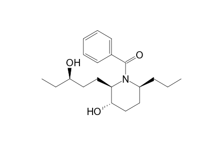 (2R,3S,6S)-1-Benzoyl-2-[(3R)-3-hydroxypentyl]-6-propylpiperidin-3-ol