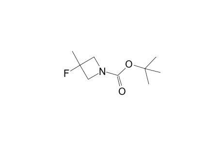 tert-butyl 3-fluoro-3-methylazetidine-1-carboxylate