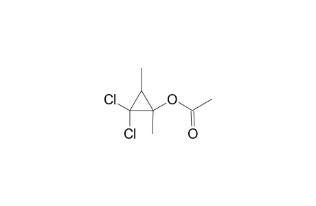 2,2-Dichloro-1,3-dimethylcyclopropyl acetate