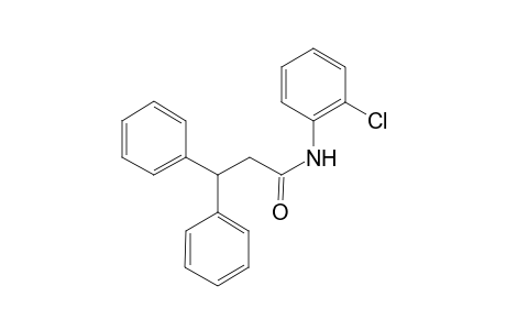 N-(2-Chlorophenyl)-3,3-diphenylpropanamide