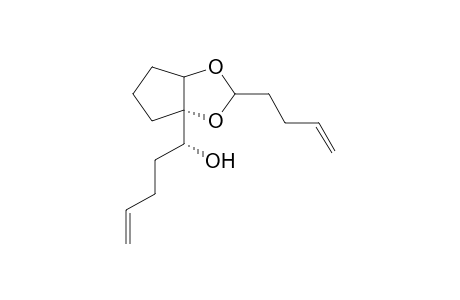 (1R*,1'S*)-1-(1-Allyl-2,2-ethylenedioxycyclopentan-1-yl)pent-4-en-1-ol