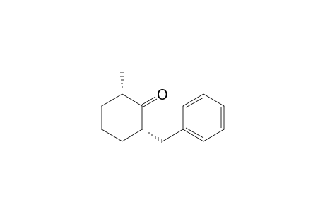 cis-2-Benzyl-6-methylcyclohexanone