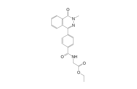 ethyl {[4-(3-methyl-4-oxo-3,4-dihydro-1-phthalazinyl)benzoyl]amino}acetate
