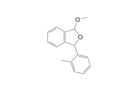 1,3-Dihydro-1-methoxy-3-(o-tolyl)isobenzofuran