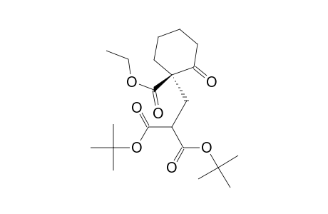 Propanedioic acid, [[1-(ethoxycarbonyl)-2-oxocyclohexyl]methyl]-, bis(1,1-dimethylethyl) ester, (R)-