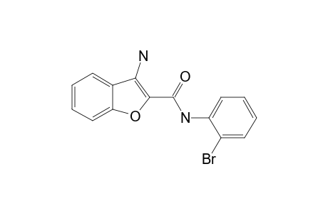 N-(2-BrOMOPHENYL)-3-AMINO-2-BENZOFURANCARBOXAMIDE