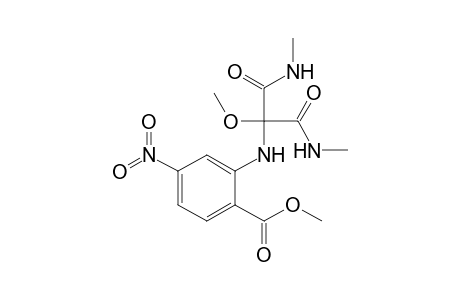 Methyl 2-[bis(methylaminocarbonyl)(methoxy)methyl]amino-4-nitrobenzoate