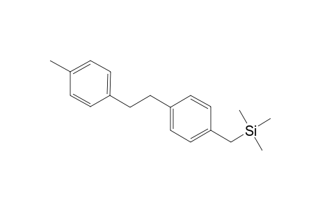 1-(p-Methyphenyl)-2-[(p-(trimethylsilyl)methyl)phenyl]ethane