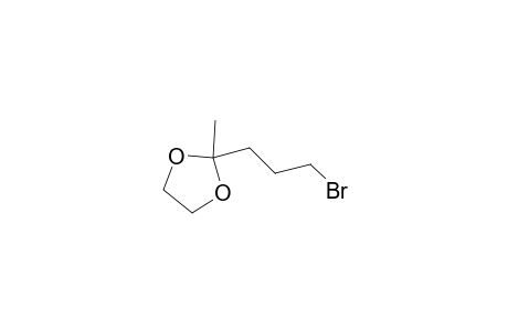 1,3-Dioxolane, 2-(3-bromopropyl)-2-methyl-