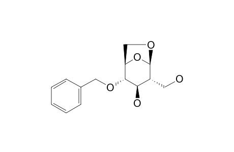 (1R,2S,3R,4R,5R)-2-(benzyloxy)-4-methylol-6,8-dioxabicyclo[3.2.1]octan-3-ol