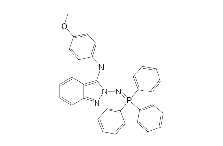 3-[(4-METHOXYPHENYL)-AMINO]-2-[(TRIPHENYLPHOSPHORANYLIDENE)-2-AMINO]-2H-INDAZOLE