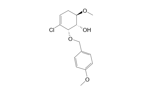 (1S,2S,6R)-3-chloro-6-methoxy-2-((4-methoxybenzyl)oxy)cyclohex-3-enol