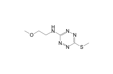 1,2,4,5-tetrazin-3-amine, N-(2-methoxyethyl)-6-(methylthio)-