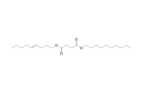 Succinic acid, decyl non-4-enyl ester