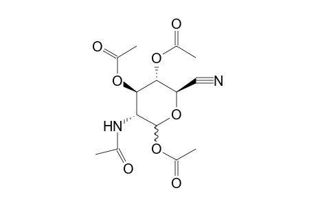 2-ACETAMIDO-2-DEOXY-D-GLUCOPYRANURONONITRILE, TRIACETATE