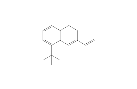 5-(t-Butyl)-3-vinyl-1,2-dihydronaphthalene