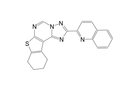 2-(2-quinolinyl)-8,9,10,11-tetrahydro[1]benzothieno[3,2-e][1,2,4]triazolo[1,5-c]pyrimidine