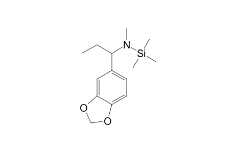 1-Methylamino-3,4-methylenedioxyphenylpropan TMS