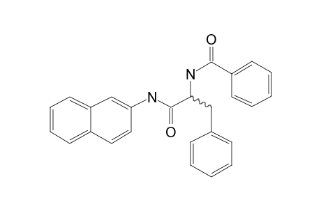 N-Benzoyl-dl-phenylalanine 2-naphthylamide