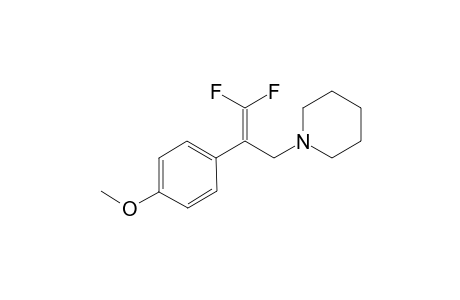 1-(3,3-Difluoro-2-(4-methoxyphenyl)allyl)piperidine