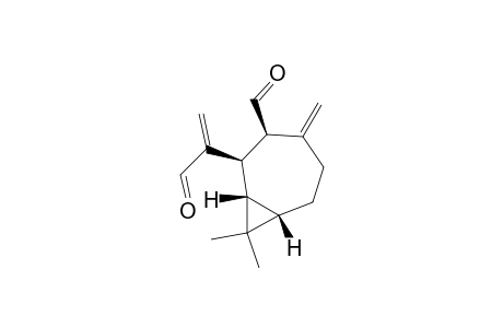 Bicyclo[5.1.0]octane-2-acetaldehyde, 3-formyl-8,8-dimethyl-.alpha.,4-bis(methylene)-, [1S-(1.alpha.,2.alpha.,3.alpha.,7.alpha.)]-
