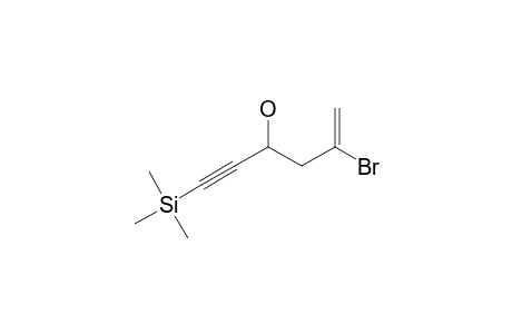 5-BROMO-1-(TRIMETHYLSILYL)-HEX-5-EN-1-YN-3-OL
