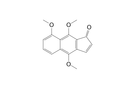 4,5,9-trimethoxy-3-cyclopenta[b]naphthalenone