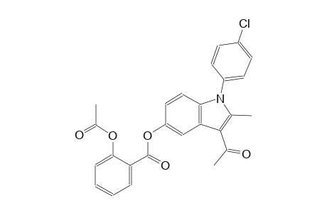 3-acetyl-1-(4-chlorophenyl)-2-methyl-1H-indol-5-yl 2-(acetyloxy)benzoate