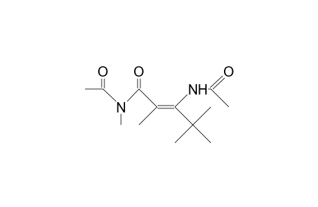 N-Acetyl-3-acetamido-2,4,4,N-tetramethyl-pent-2- enamide