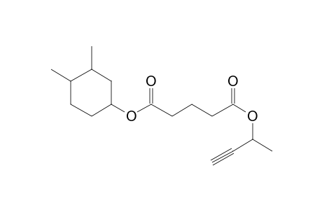 Glutaric acid, 3,4-dimethylcyclohexyl but-3-yn-2-yl ester